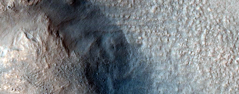Bedrock Northwest of Hellas Planitia