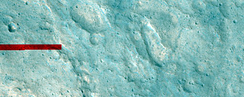 Putative Delta on Floor of Cantoura Crater