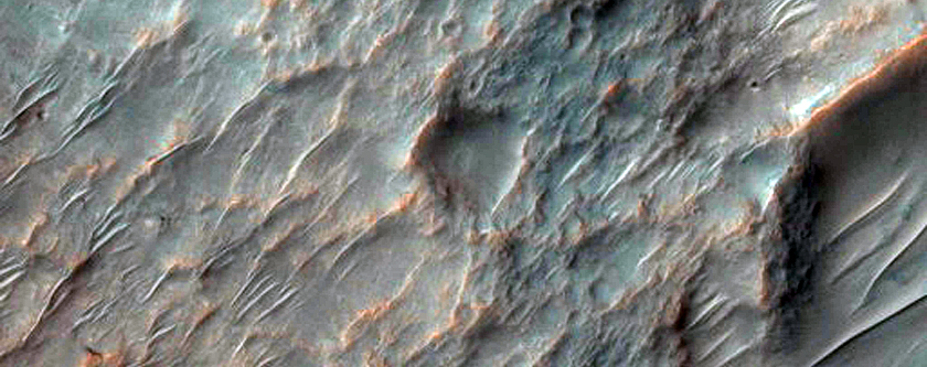 Floor of Cross Crater