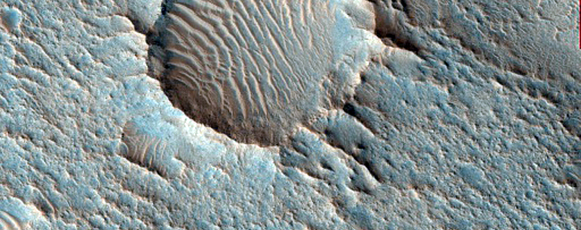 Bedrock in Nili Fossae Region