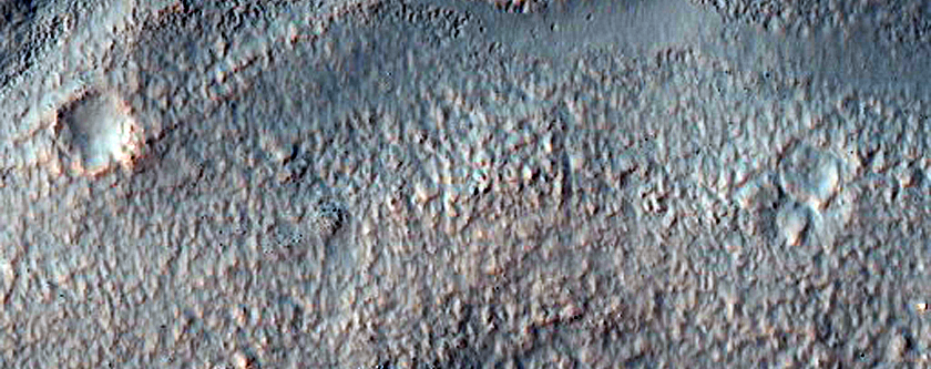 Craters in Terra Sirenum