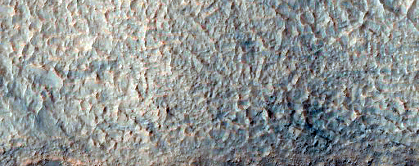 Monitor Slopes in Sirenum Fossae Graben