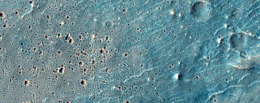 Channel Landforms in Promethei Terra in CTX Image
