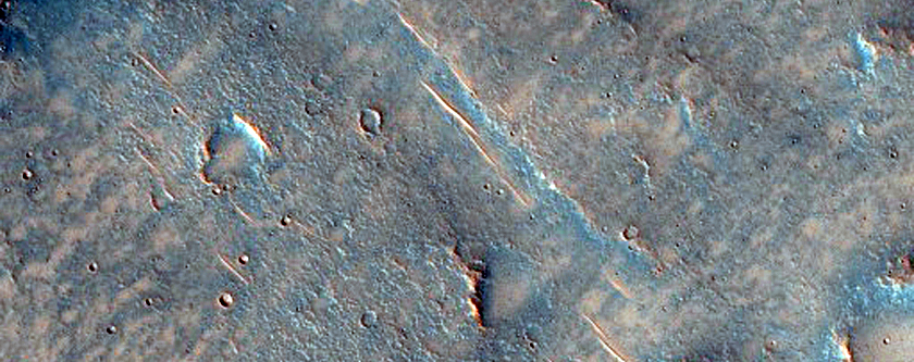 Equatorial Bedforms and Sand Deposits