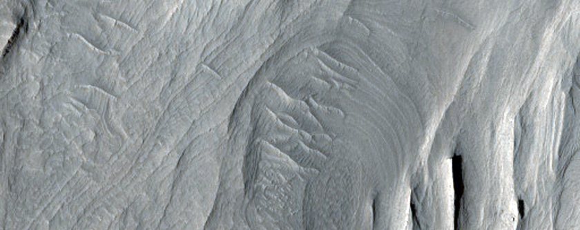 Floor Deposits in East Candor Chasma