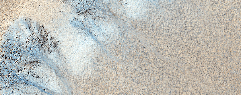 Polar Pit Gullies