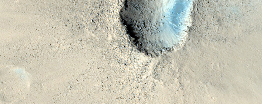 Small Rayed Crater