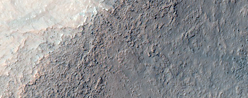 Monitor Slope of Impact Crater
