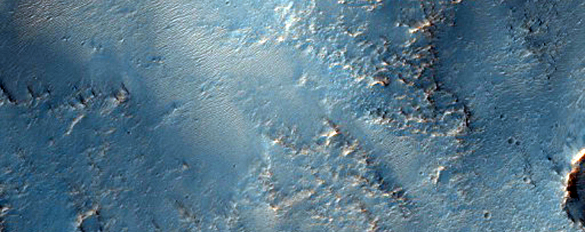 Possible Prehnite and Carbonate in Northwest Hellas Planitia
