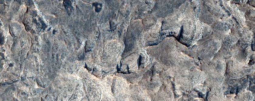 Layering in Melas Chasma