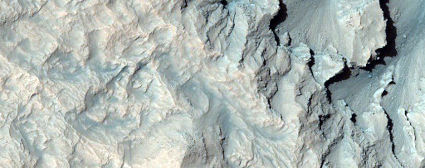 Monitor Slopes on Floor of Rabe Crater