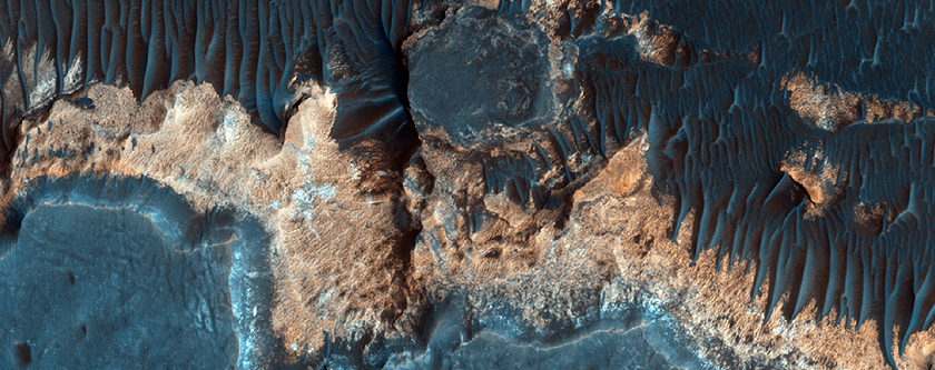 Light-Toned Layered Deposits Along Western Ladon Valles Basin Floor