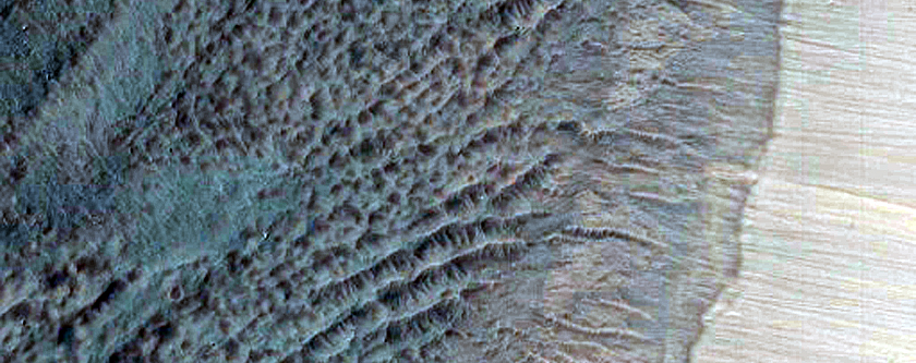Monitor Slopes of Corozal Crater