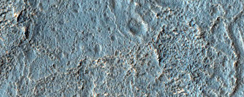 Channel and Nearby Bands or Terraces in CTX Image
