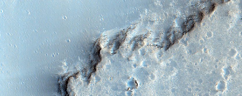 Daedalia Planum Lava Flow