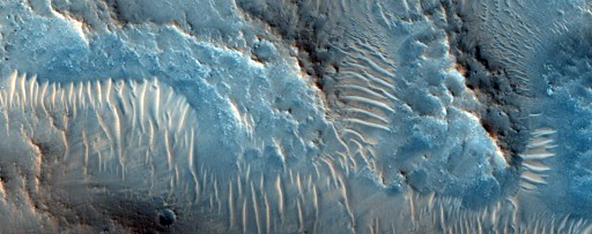 Channel in Idaeus Fossae Region