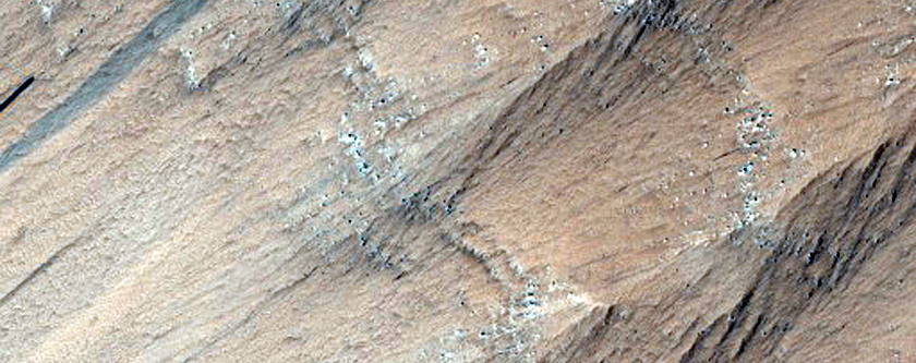 Northern Wall of Hebes Chasma