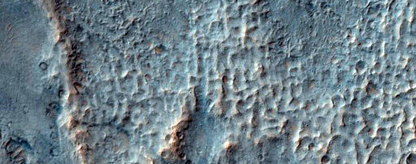 Gullies on Southern Mid-Latitude Crater