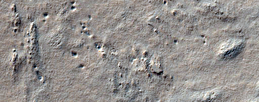 270-Meter Crater on South Polar Layered Deposits