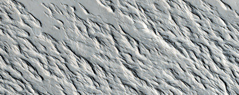 Mounds Near Amazonis Mensa