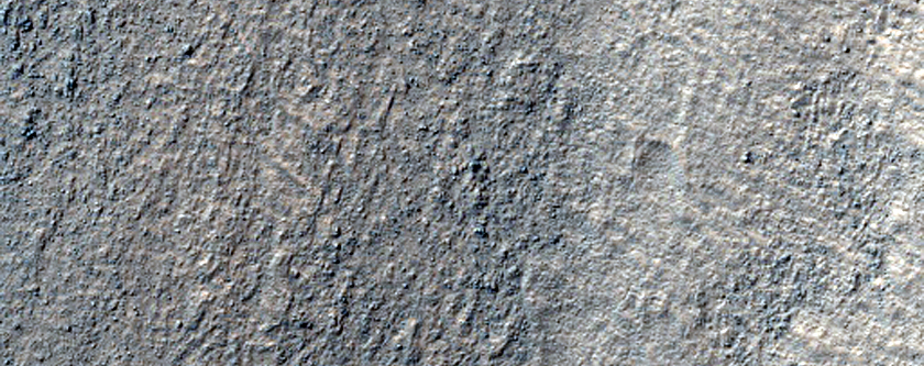 Carbonate Rich Butte in Hellas Planitia