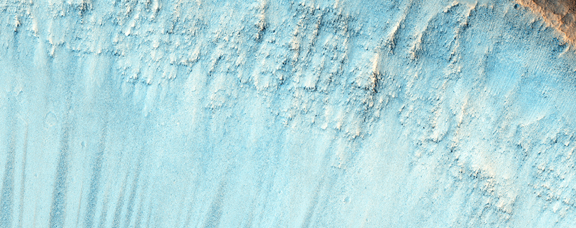 Crater with Steep Slopes
