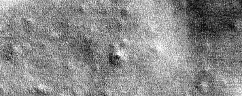 Crater Modification on Northern Plains