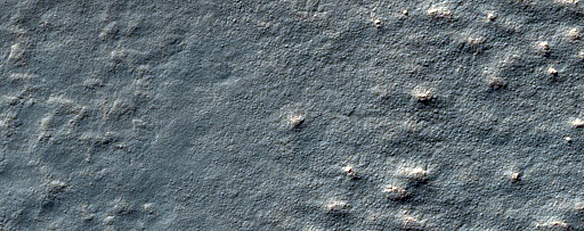 320-Meter Crater on South Polar Layered Deposits