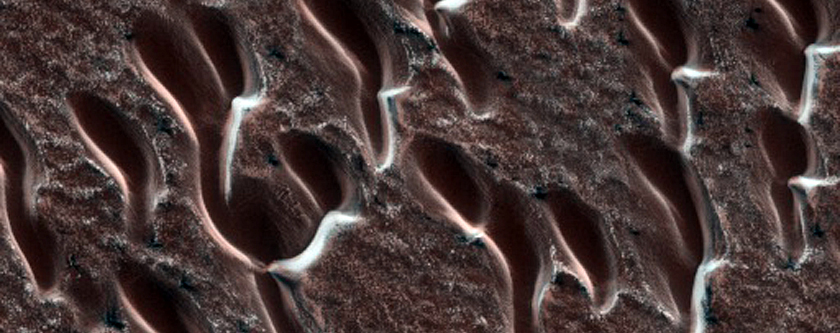 Translucent Ice on Dunes Site