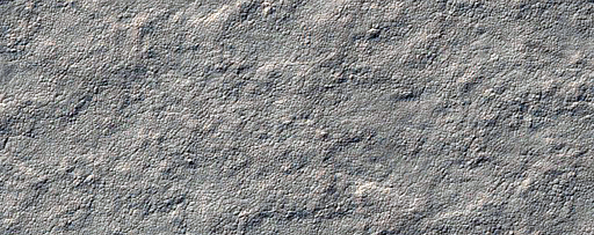130-Meter Crater on South Polar Layered Deposits