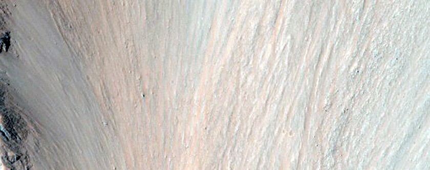 Monitor Steep Slopes in Ganges Chasma