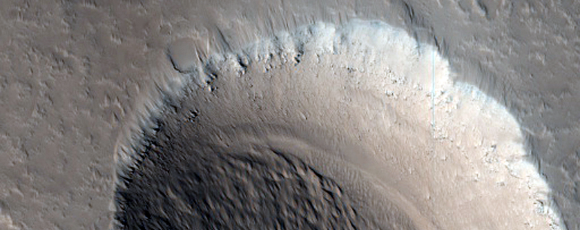 Pit Craters and Mid-Latitude Mantle