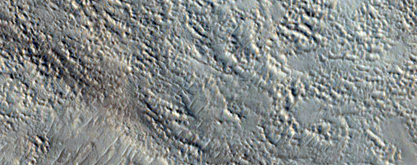 Cratered Cones in Olympus Mons Aureole