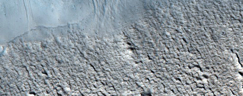 Possible Gully in Wall of Trough in Mareotis Fossae