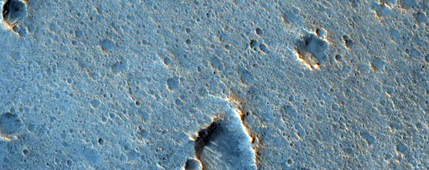 Line of Mounds East of Chryse Planitia