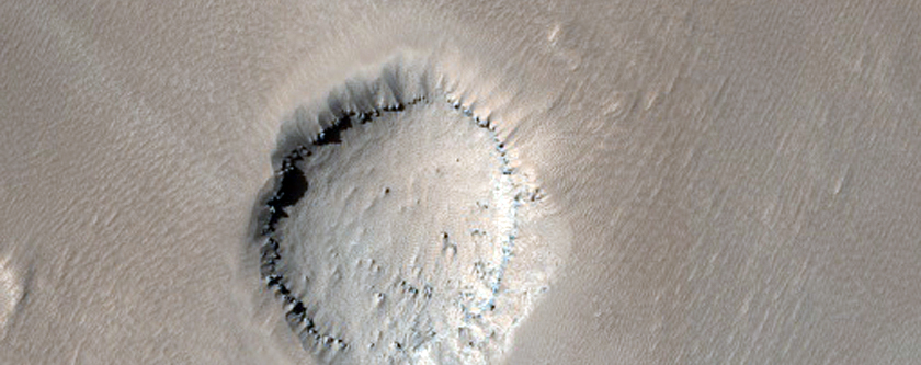 Pit Craters on Arsia Mons