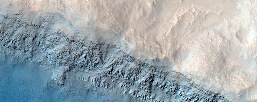 Monitor Steep Slopes of Crater