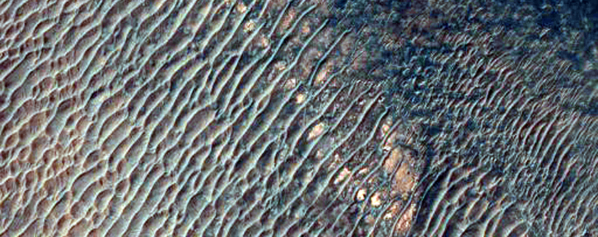 Light-Toned Hydrated Materials along Northern Melas Chasma Wallrock