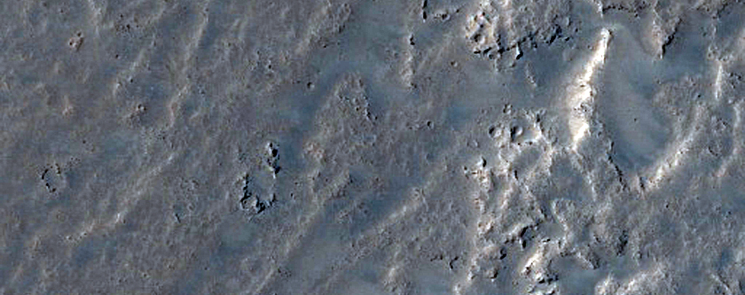 Daedalia Planum Lava Flows