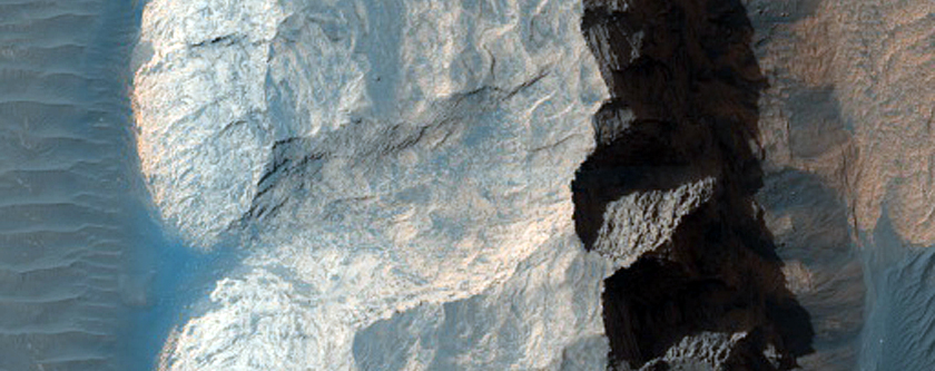 Monitor Slopes in Aureum Chaos