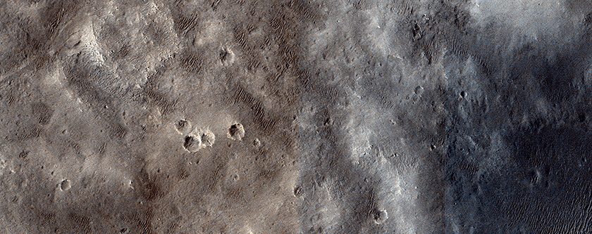Western Edge of Marth Crater 