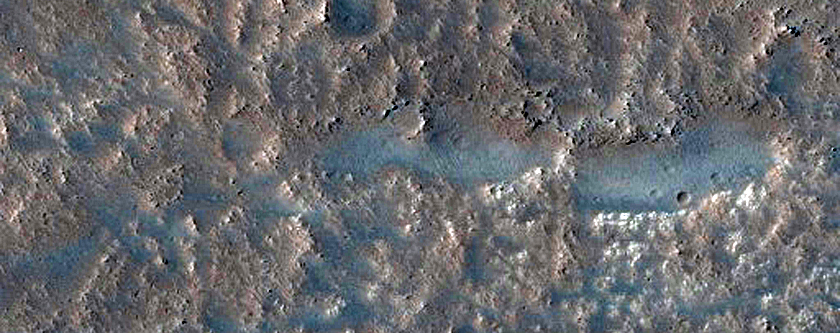 Daedalia Planum Lava Flows