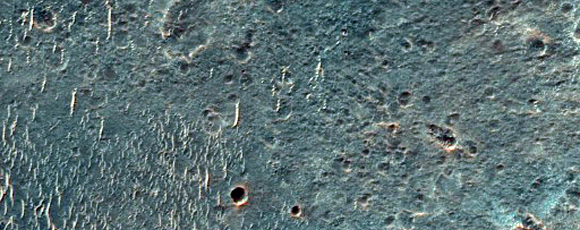 Sinuous Ridges Near Coprates Chasma