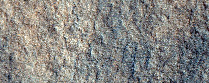 Pedestal Crater in Utopia Planitia
