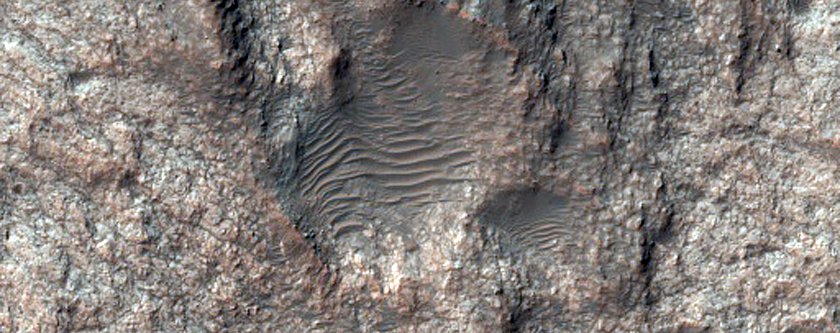 Well-Exposed Layered Bedrock