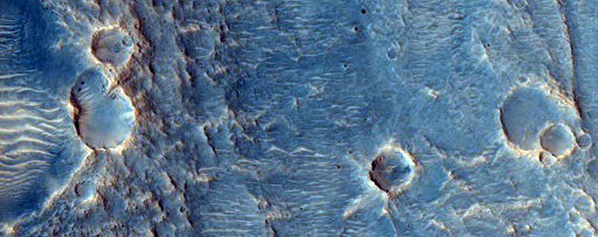 Incised and Inverted Channels on Crater Floor