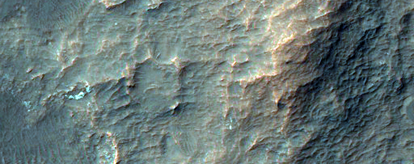 Light-Toned Deposits along Ladon Valles Basin Floor