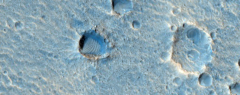 Ares Vallis Near Pathfinder Landing Site