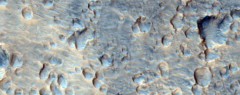 Candidate Future Landing Site in Oxia Palus Region