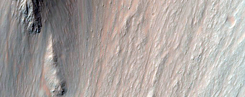 Monitor Steep Slopes in Ganges Chasma